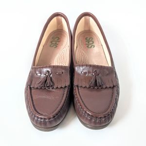 SAS Tripad Women's 9.5 (S) Brown Tassel Loafer